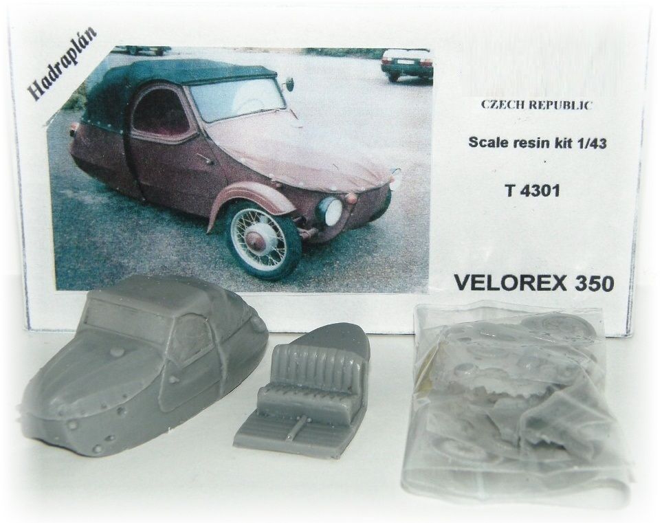 VELOREX 350 Modely od Patrona