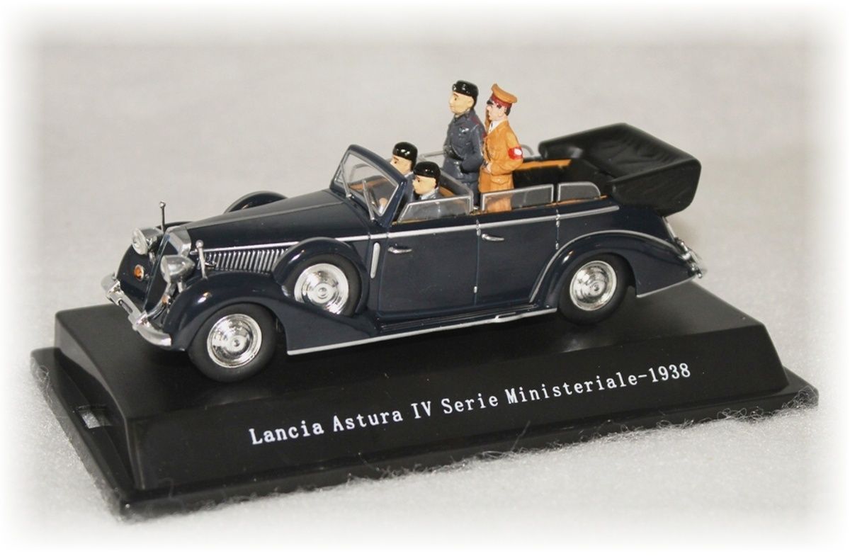 Lancia Astura IV Cabrio - Benito Mussolini a Adolf Hitler Starline models