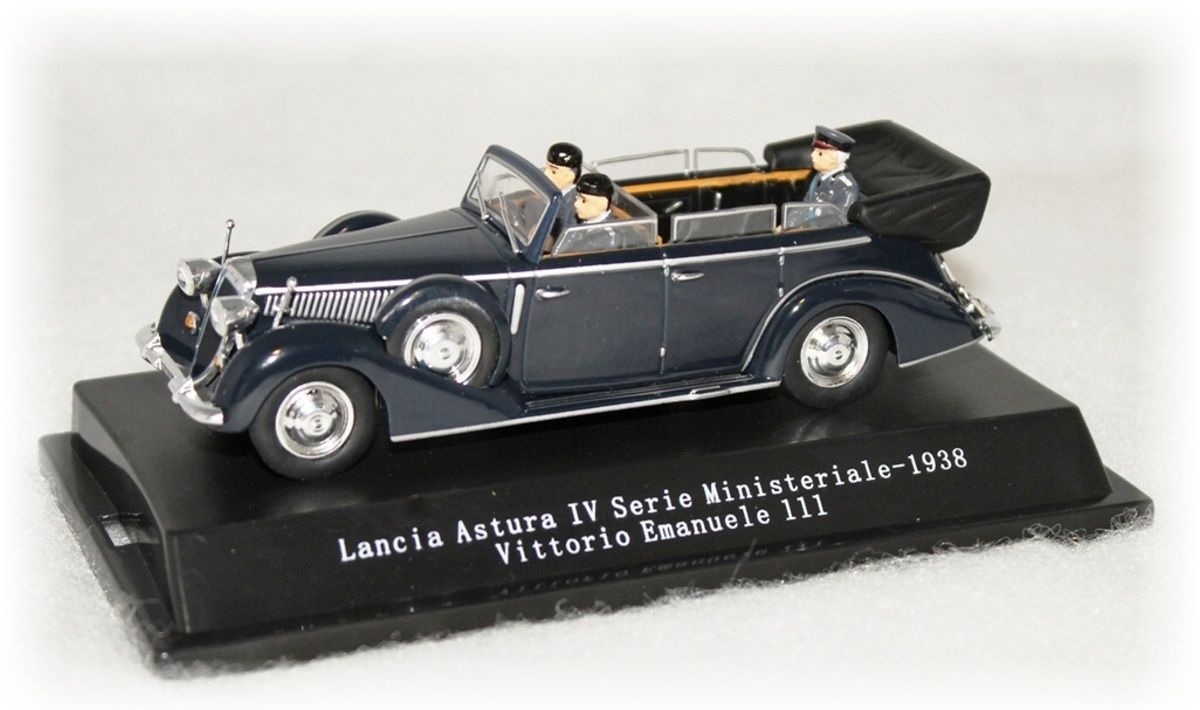 Lancia Astura IV Cabrio - král Vittorio Emanuele III Starline models