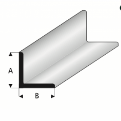 ABS L-profil   2x2 mm