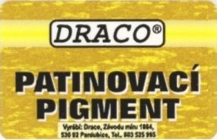 Patinovací pigment - černá (Black) DRACO