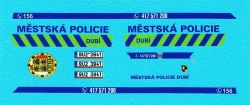 Dacia Duster Městská Policie Dubí Modely od Patrona