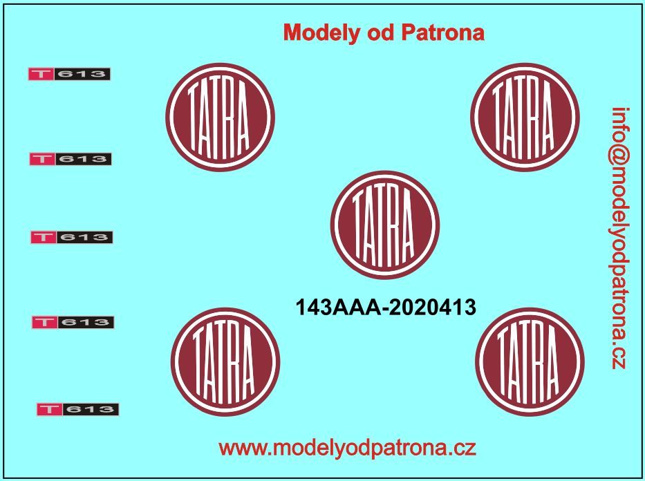 Tatra Modely od Patrona