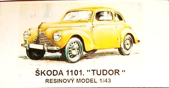 Škoda 1101 Tudor Modely od Patrona