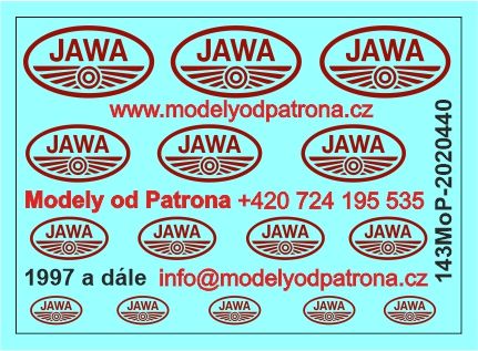 Jawa Modely od Patrona