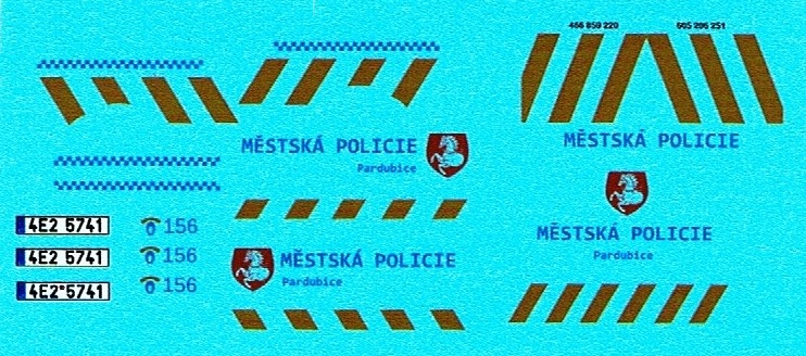 Škoda Roomster Městská Policie Pardubice Modely od Patrona