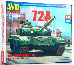 Tank 72A - stavebnice AVD Models