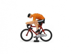 Cyklista - oranžový dres č.37