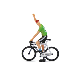 Cyklista - zelený dres č.55