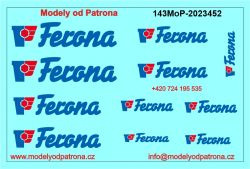Ferona a.s. - loga Modely od Patrona