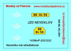 JZD NEVEKLOV - Vesničko má středisková Modely od Patrona