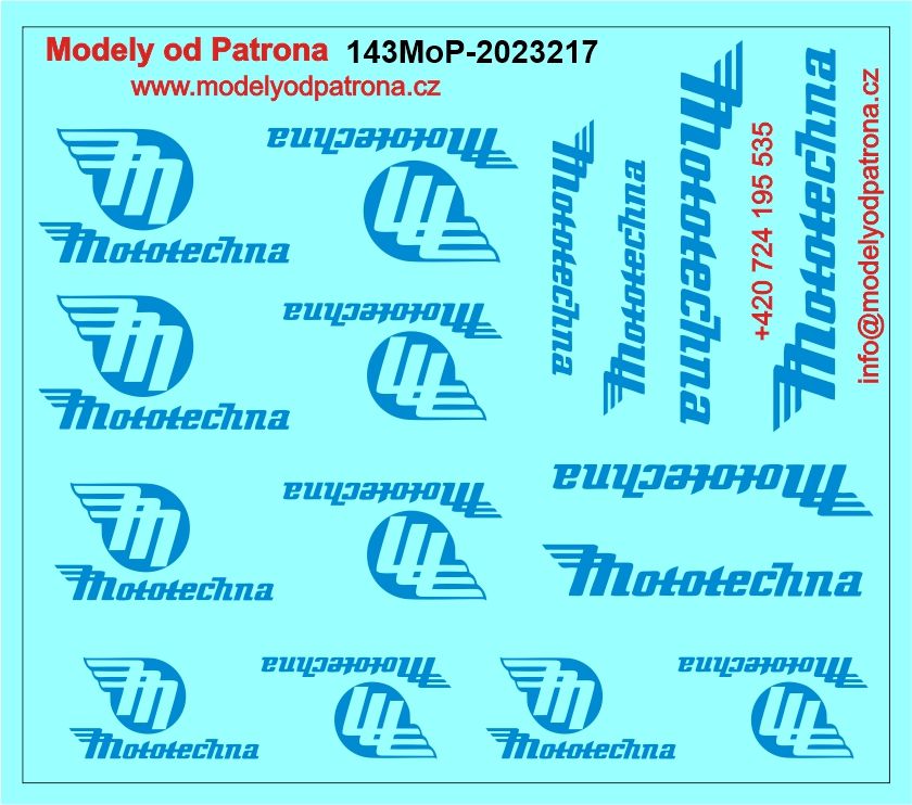Mototechna Modely od Patrona