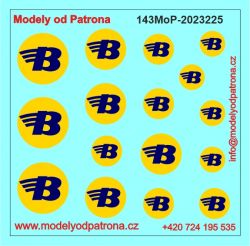 Barum kulaté logo Modely od Patrona