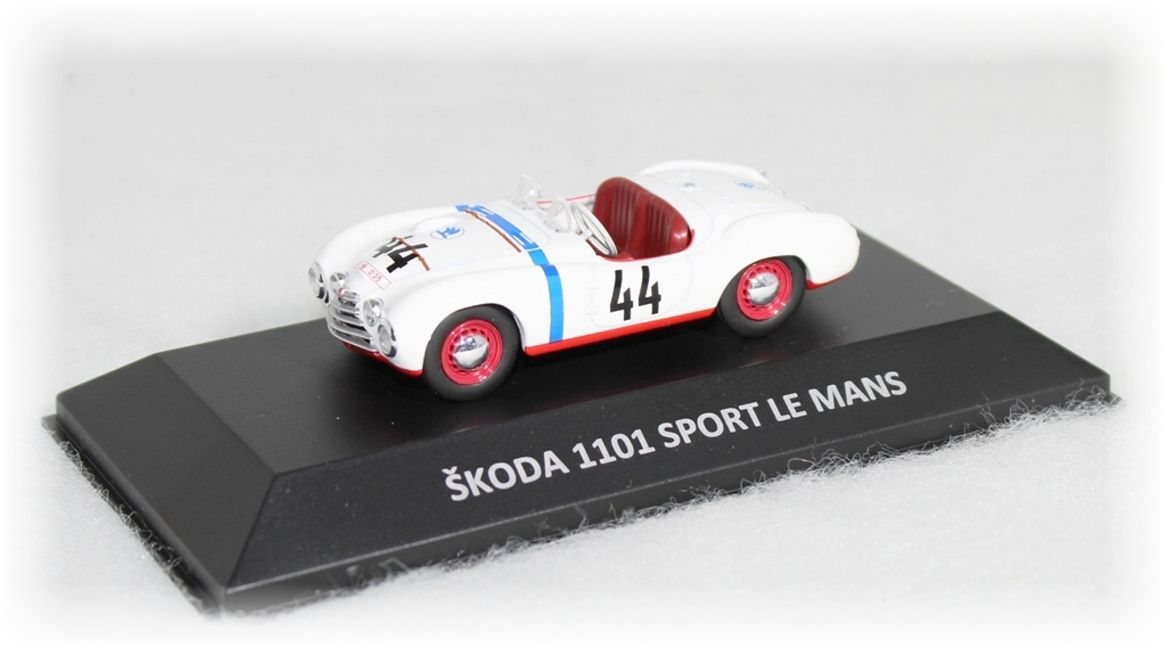 Škoda 1101 Sport No.44 v závodě 24 hodin Le Mans DeAgostini