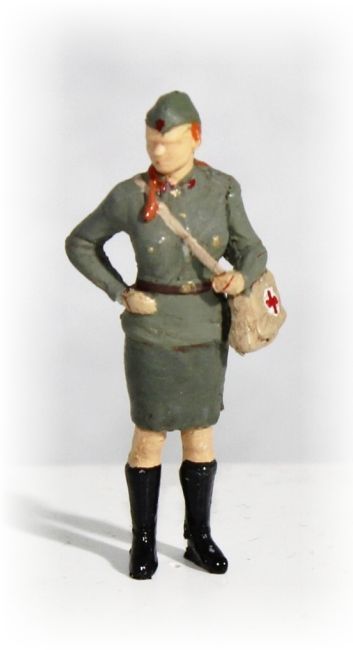 Vojenská zdravotní sestra SSSR Modely od Patrona