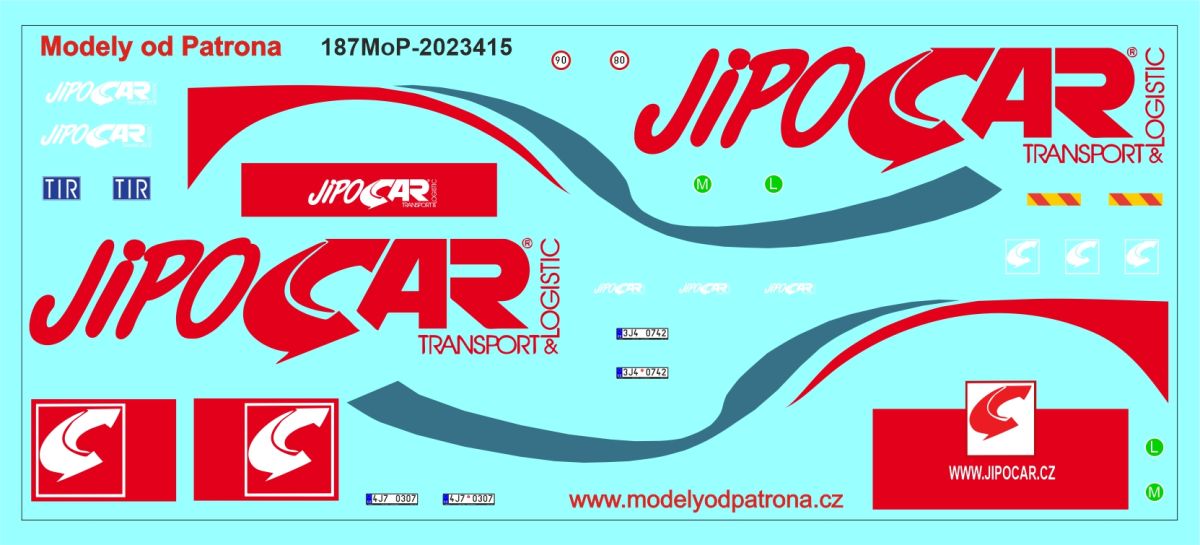 JIPOCAR - tahač s návěsem Modely od Patrona