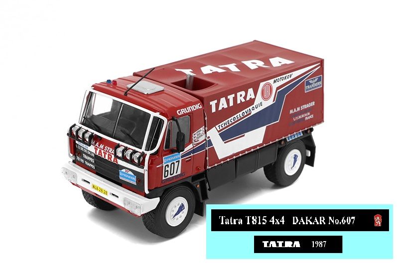 Tatra T815 4x4 DAKAR No.607 DeAgostini