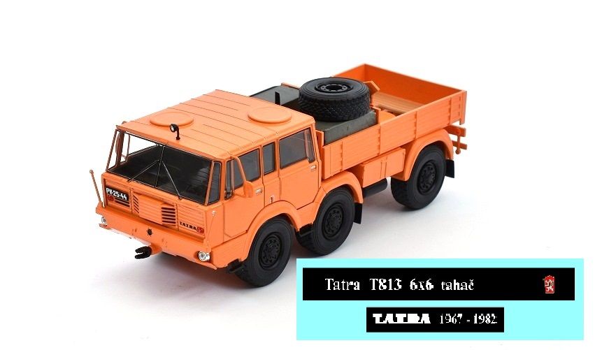 Tatra T813 6x6 tahač DeAgostini