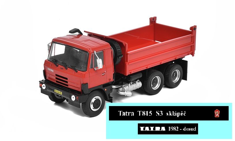 Tatra T815 S3 sklápěč DeAgostini