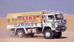 Liaz 100.55 Rallye Paris Dakar 1985 No.124 MoP