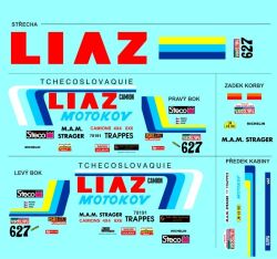 Liaz 100.55 Rallye Paris Dakar 1985 No.627 MoP