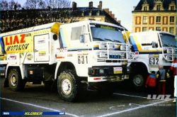 Liaz 100.55 Rallye Paris Dakar 1986 No.631 MoP
