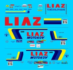 Liaz 111.154 Rallye Paris Dakar 1987 No.615