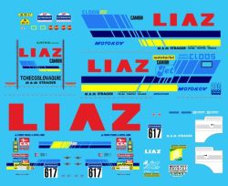 Liaz 111.154 Rallye Paris Dakar 1988 No.617 MoP