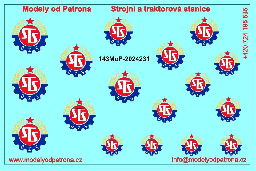 STS - Strojní a traktorová stanice Modely od Patrona