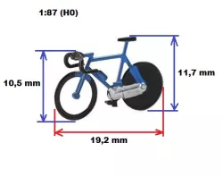 Cyklistické kolo bílé