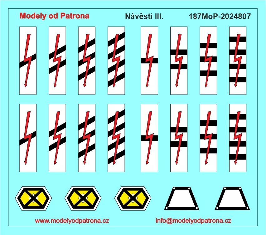 Návěsti III. Modely od Patrona