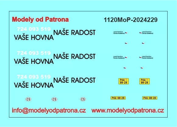 Praga V3S Fekální vůz - VAŠE HOVNA / NAŠE RADOST Modely od Patrona