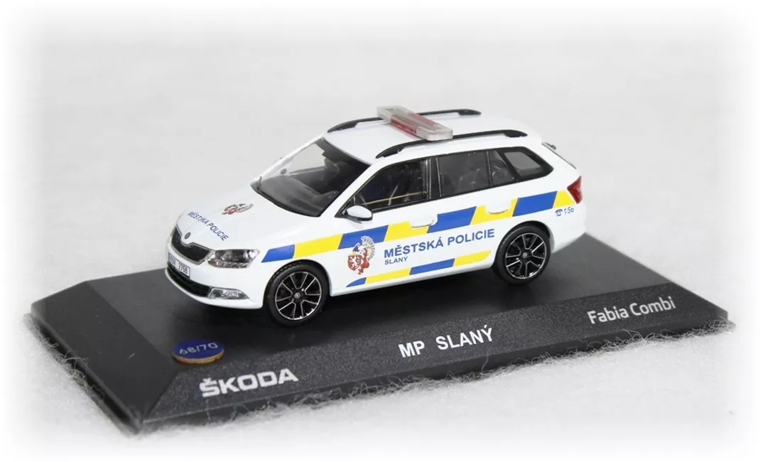 Škoda Fabia Combi III Městská policie Slaný