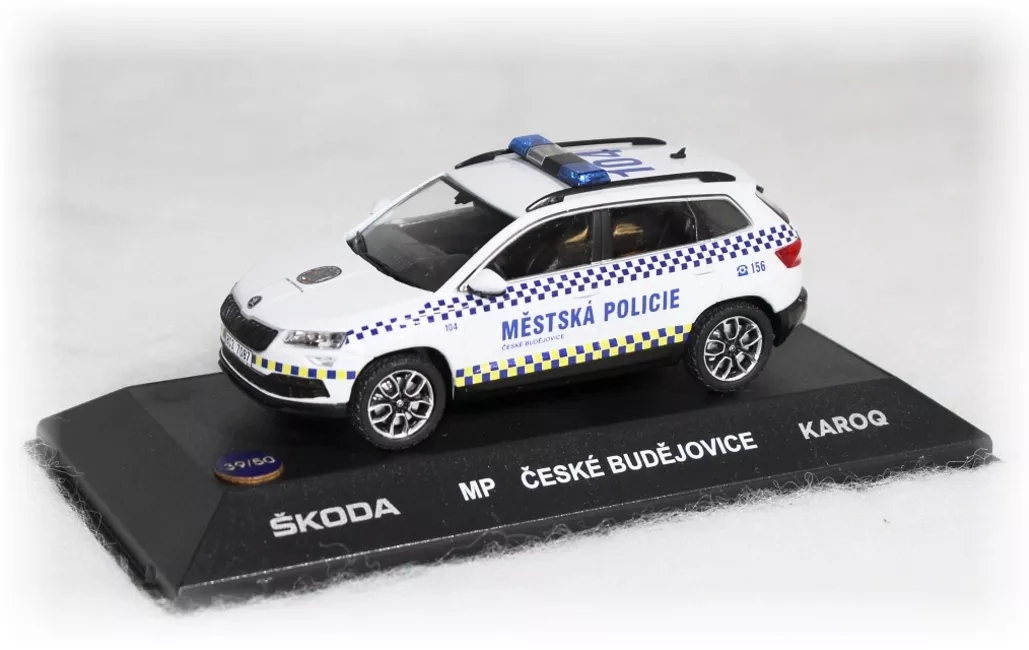 Škoda Karoq Městská policie České Budějovice