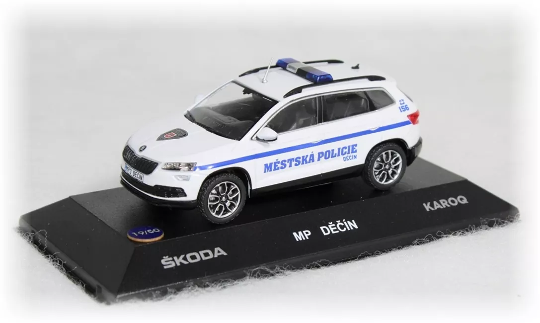 Škoda Karoq Městská policie Děčín