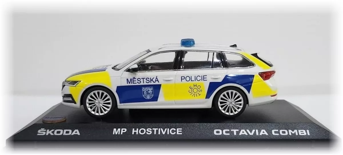 Škoda Octavia IV Combi Městká Policie Hostivice