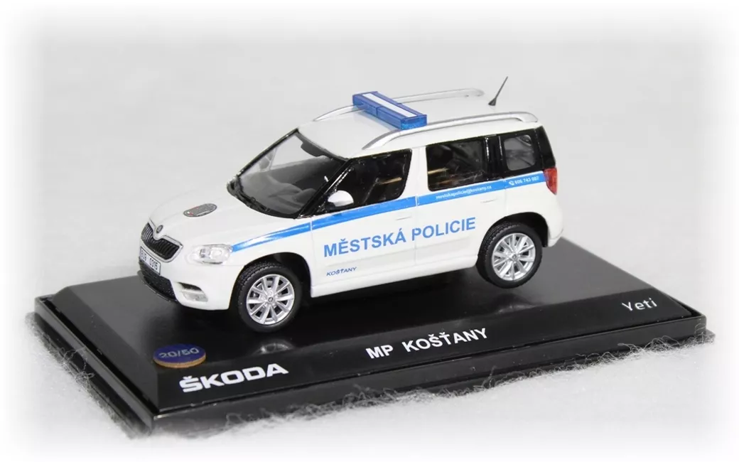 Škoda Yetii FL Městská policie Košťany