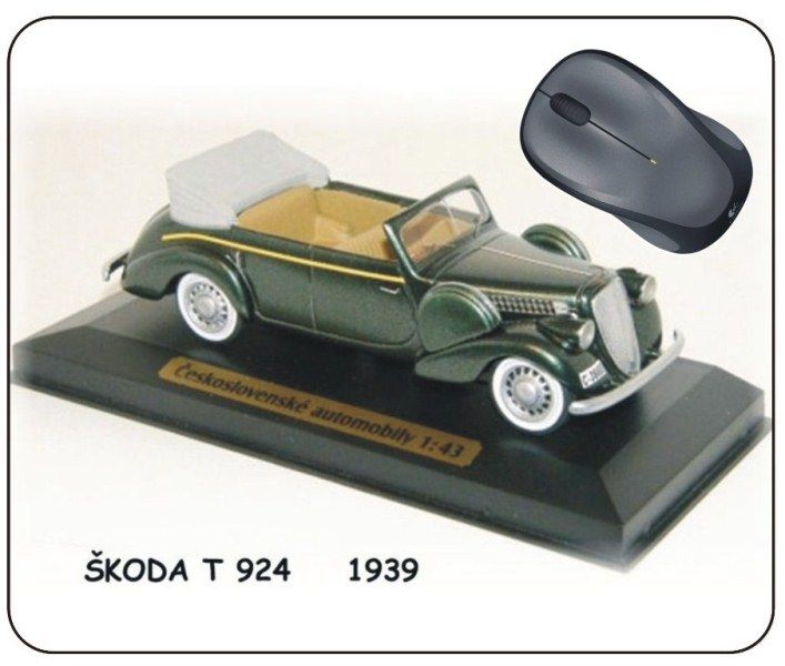 Podložka pod myš - Škoka T 924 „1939” Modely od Patrona