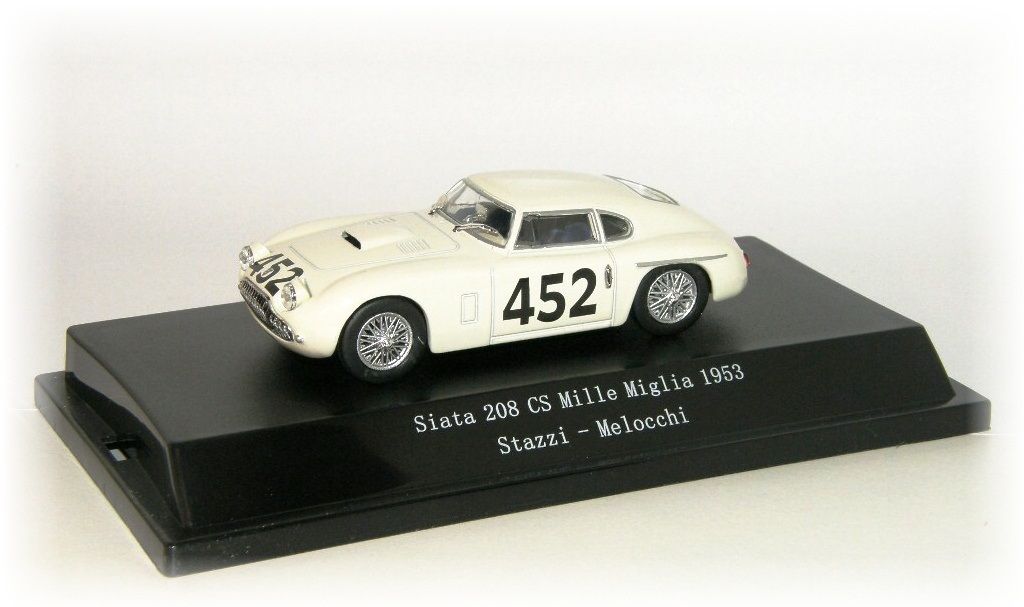 Siata 208 CS Mille Miglia No452 Stazzi - Melocchi „1953” Starline