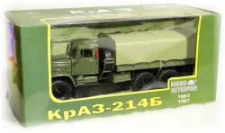 KrAZ 214 B korba s plachtou NAŠ AUTOPROM