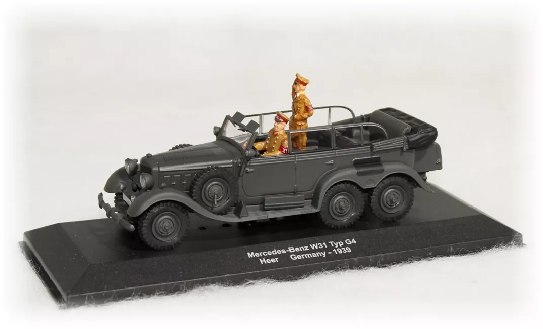 Mercedes Benz G4 (W31) Hitler s řidičem RIO MODELS