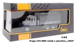 Praga V3S 6WD valník s plachtou IXO