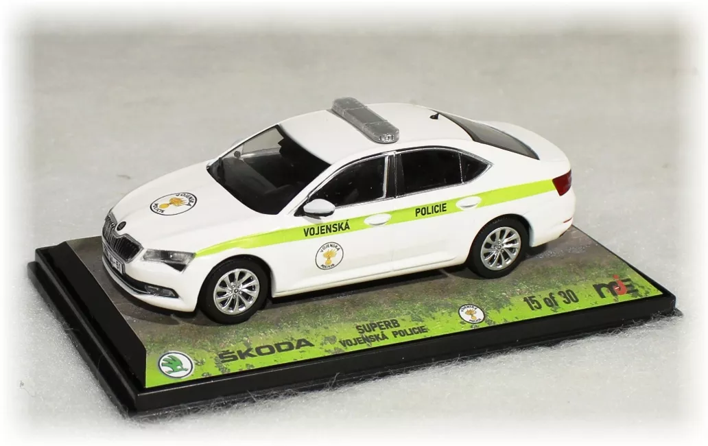 Škoda Superb III Vojenská Policie Modely Jenda