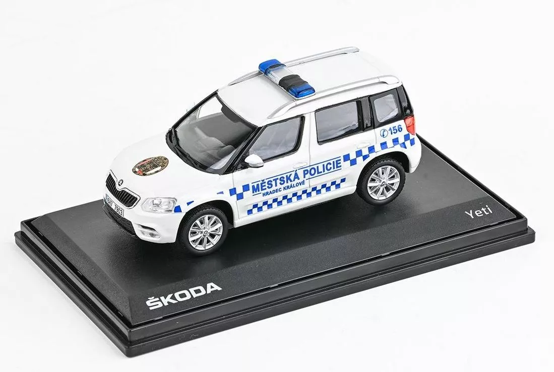 Škoda Yeti FL Městská Policie Hradec Králové Seven model