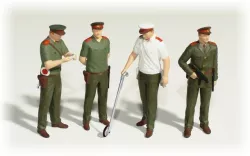 Veřejná bezpečnost - Dopravní hlídka kontrola dokladů Modely od Patrona