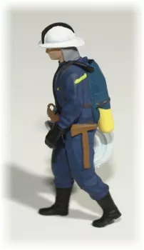 Hasič s hadicí a dýchacím přístrojem SATURN S7 Modely od Patrona Hasič s hadicí a dýchacím přístrojem SATURN S7 Modely od Patrona