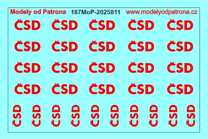 ČSD Modely od Patrona