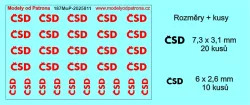 ČSD Modely od Patrona
