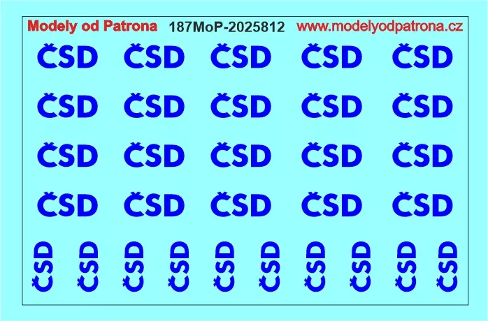 ČSD Modely od Patrona