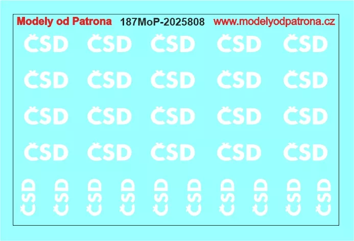 ČSD Modely od Patrona